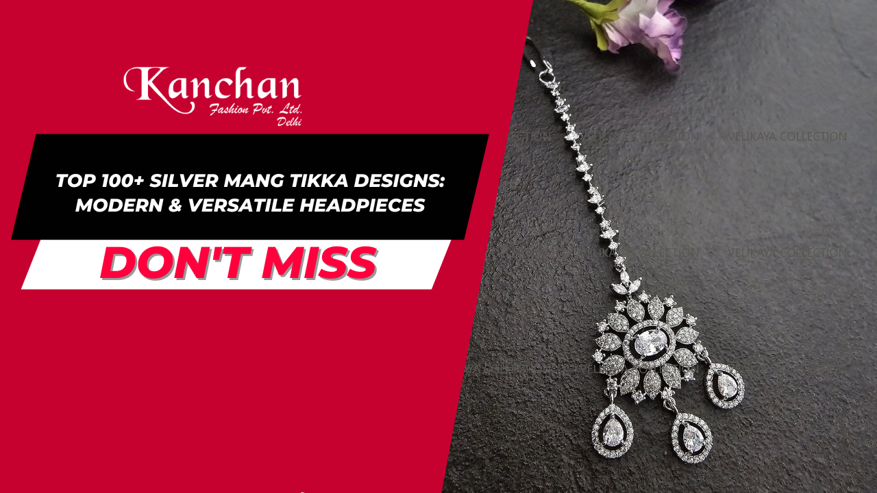 Top 100+ Silver Mang Tikka Designs: Modern & Versatile Headpieces